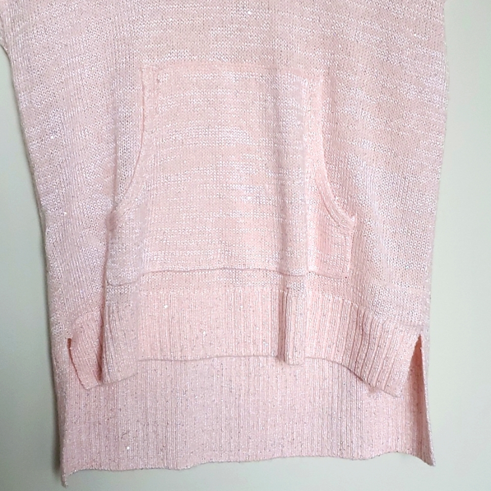 NWOT Tommy Bahama Pink V Neck Sequined Top - Picture 6 of 9